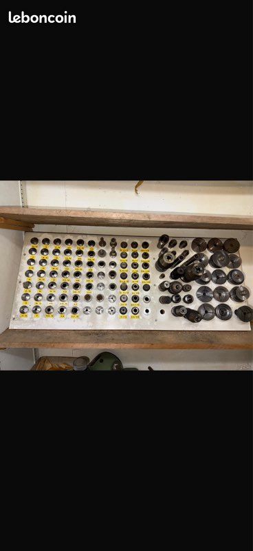 Atelier d’usinage complet – Tour Schaublin 102 + Fraiseuse + Très gros lot d’outillage (image 2)