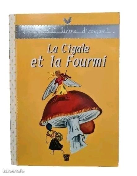 Un Petit Livre D'argent - La Cigale Et La Fourmi (image 1)