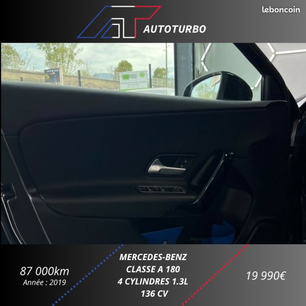 Mercedes CLASSE A 180 136CH BUSINESS LINE 7G-DCT (image 11)