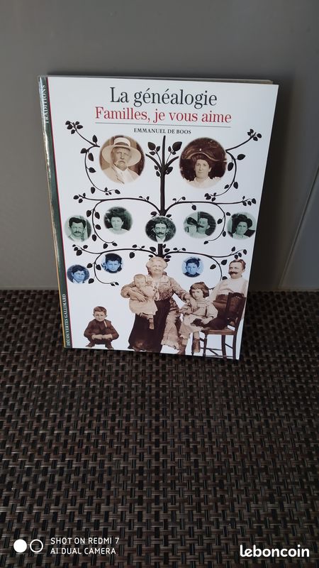 Livre La Généalogie - Familles, je vous Aime - Ed Découvertes Gallimard (image 1)