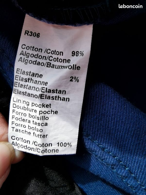 Pantalon Bleu Gérard Darel Taille 38 - Laine Mélangée - Neuf Avec étiquettes (prix D'origine 160€)