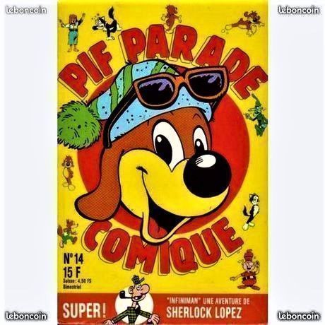 Lot 6 livres bandes dessinées pif parade 1989 1991 collection ancien (image 6)