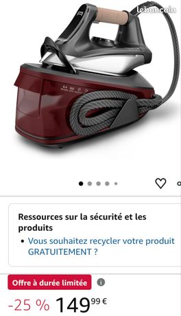 À vendre – Fer à repasser Rowenta (marque made in