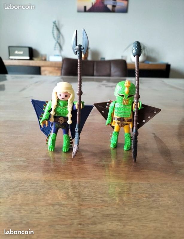 Playmobil guerrier dragon (image 1)