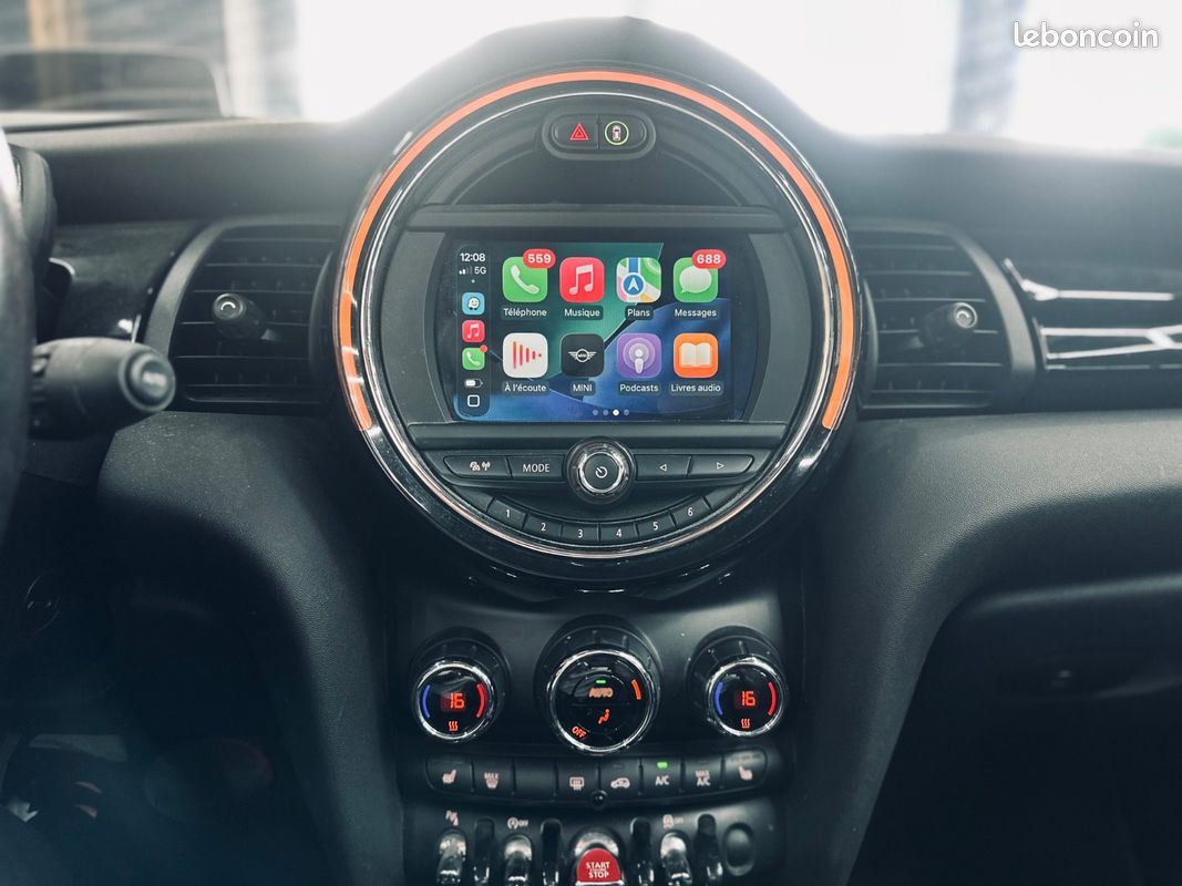 MINI COOPER 1.5 136CH Heddon Street + CARPLAY SANS FIL + AFF. TETE HAUTE + SIEGES CHAUFFANTS + CAMERA DE RECUL + GARANTIE 12 MOIS (image 15)
