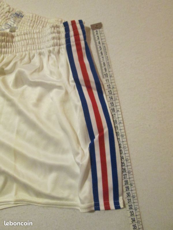 BNWT SHORT EQUIPE De France Fff Production Ventex 1978 1982 1984 85/34