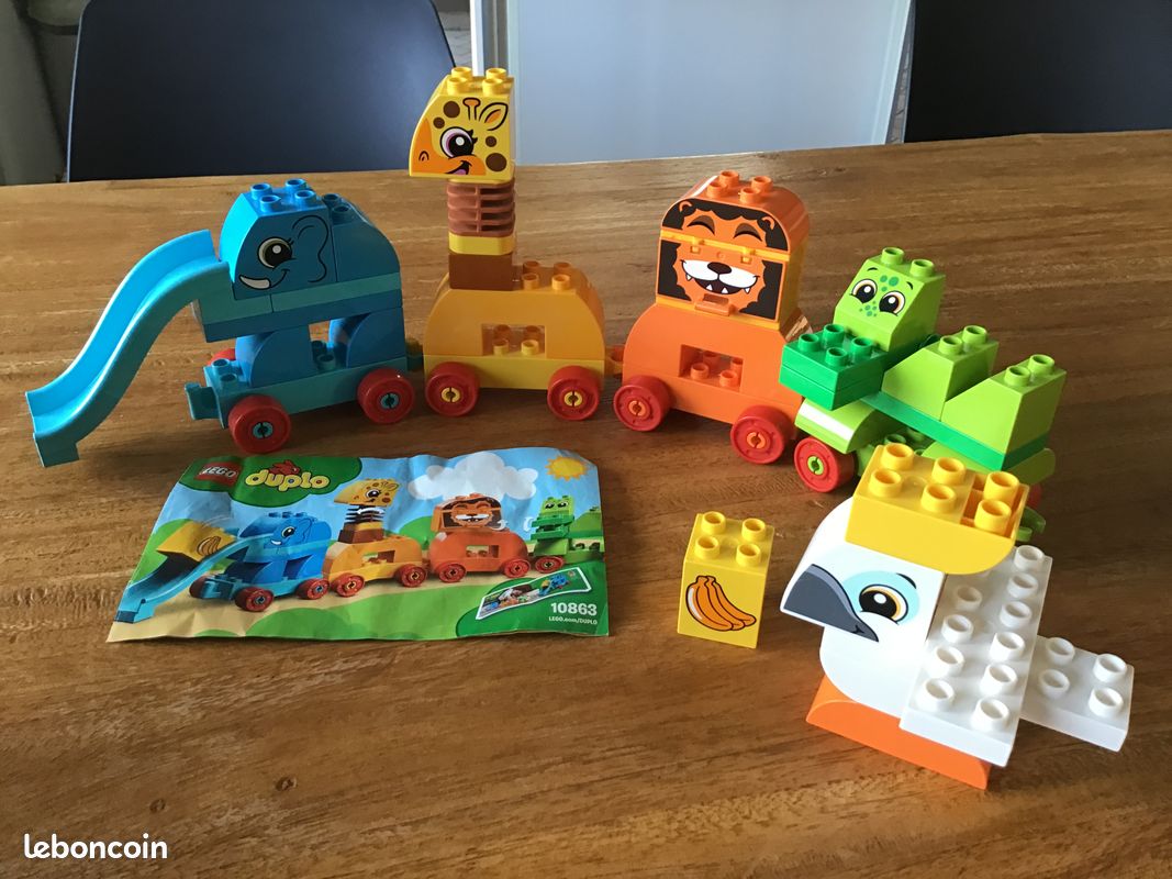 Lego duplo le train des animaux 10863 Jeux Jouets
