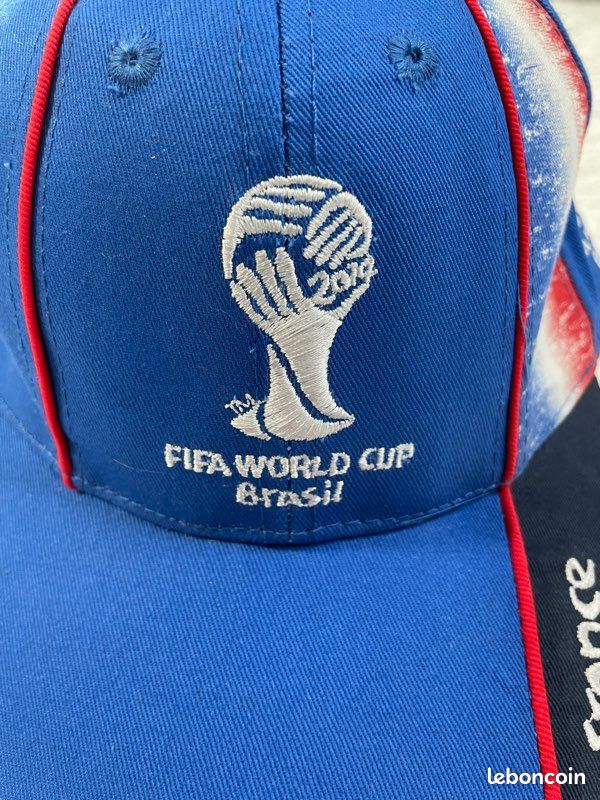 Casquette De Baseball France FFF – Bleu – Coupe Du Monde 2018 – Taille Unique Homme