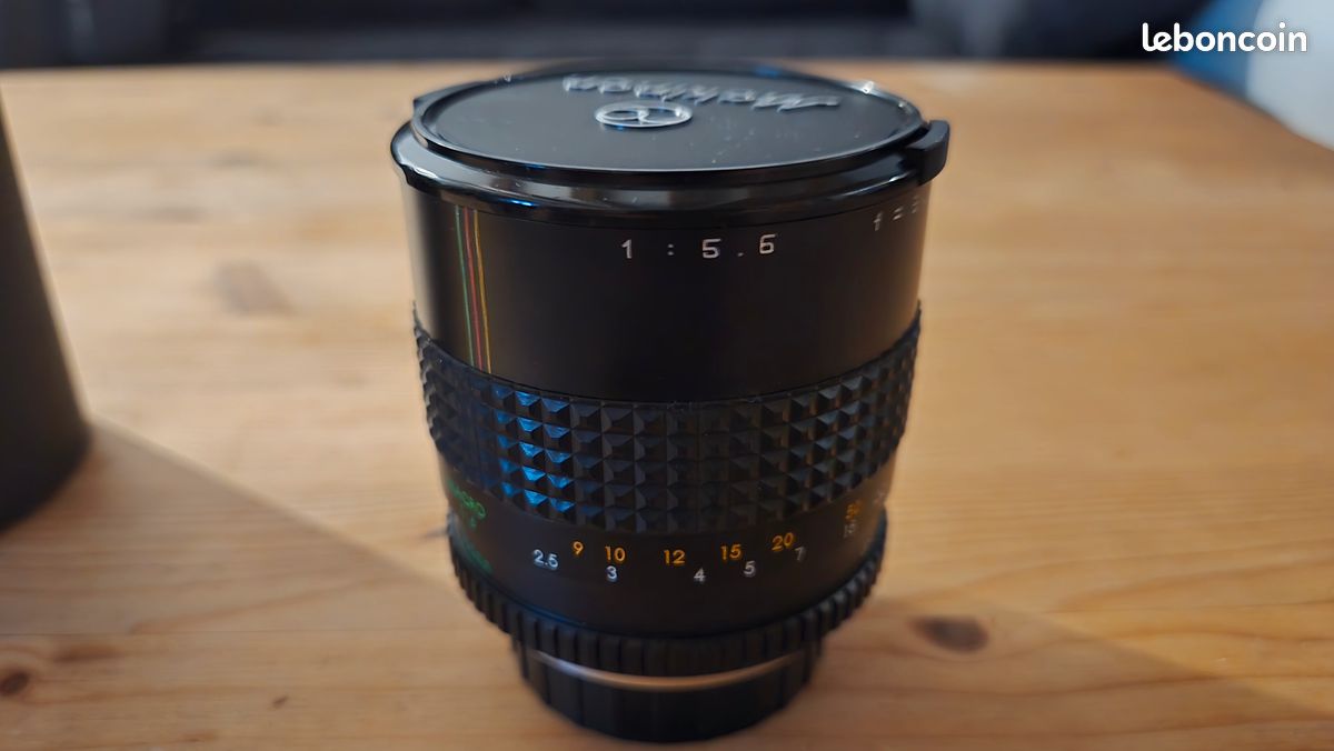 MAKINON 300mm f/5,6 Reflex für Canon FD - SNr: 814554