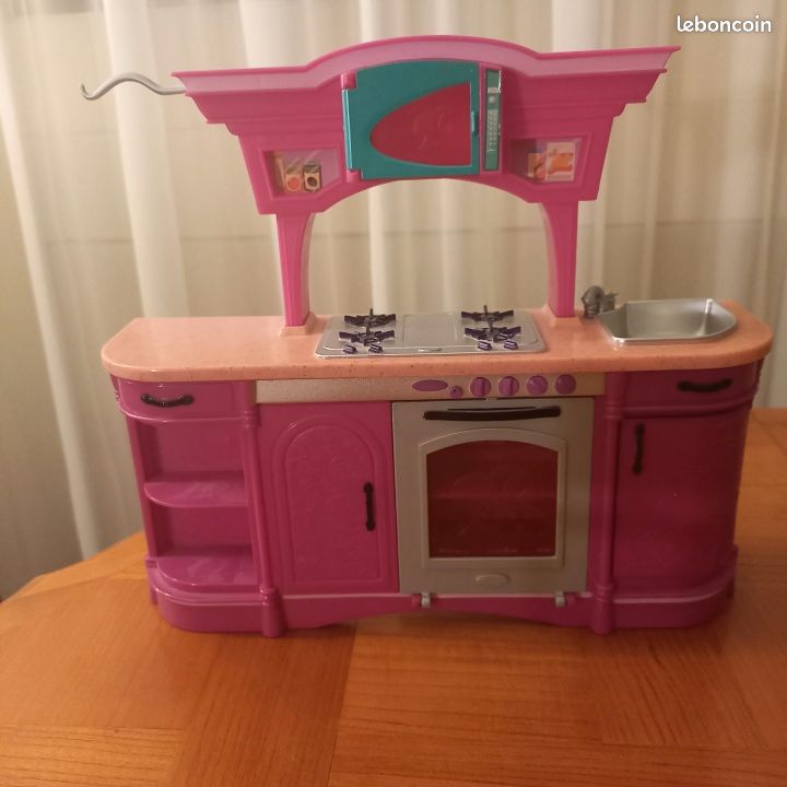 Grande Maison de Barbie Vintage + meubles + chevaux + voiture (image 7)