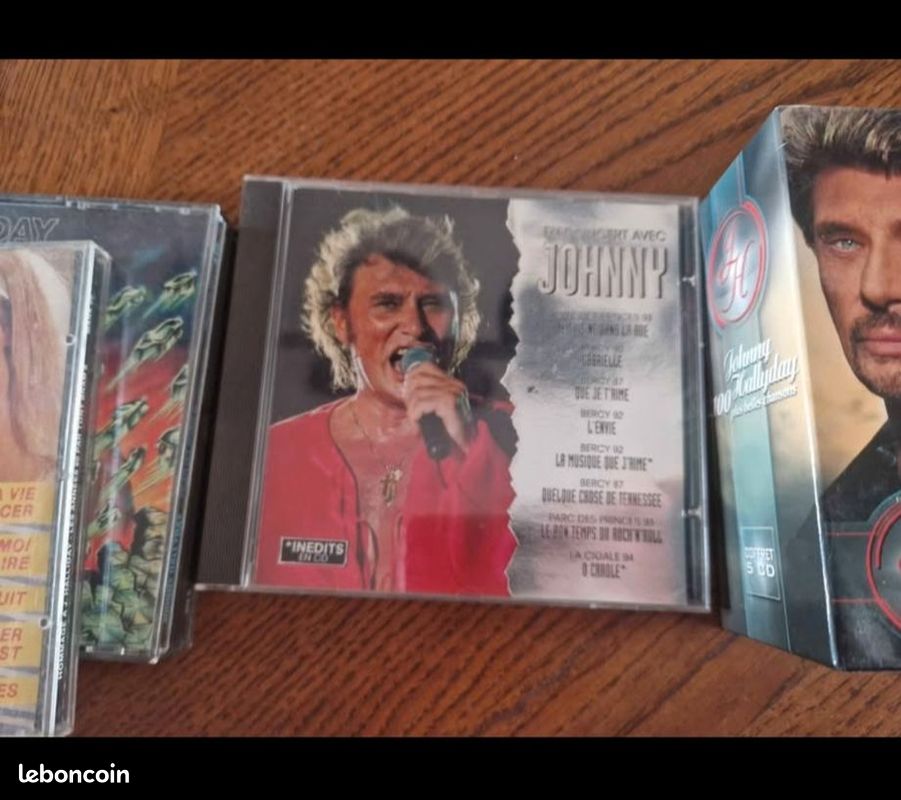 Lot CD Johny halliday (image 3)