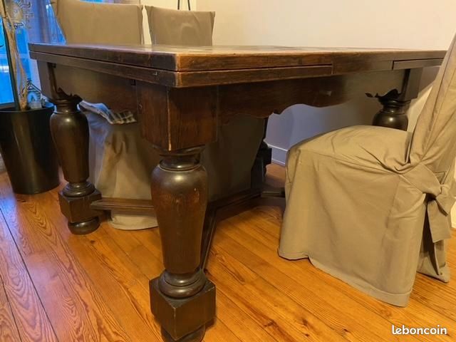 Table en bois vintage (image 2)