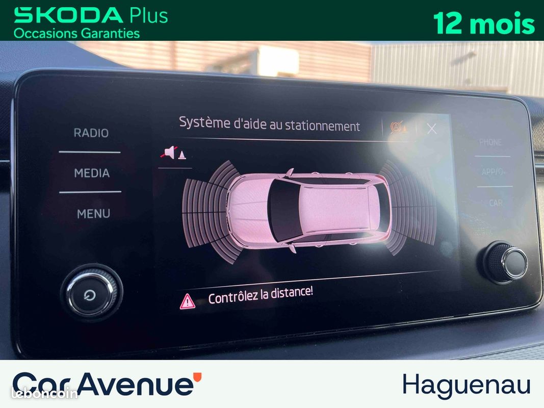 SKODA Kamiq 1.0 TSI Evo 110 Ambition / Smartlink / Aide au Stationnement / Feux LED / Clim Auto (image 30)