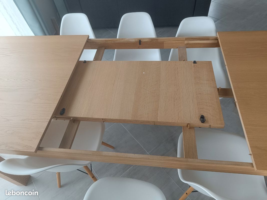 Table à manger extensible 8/12 pers (image 3)