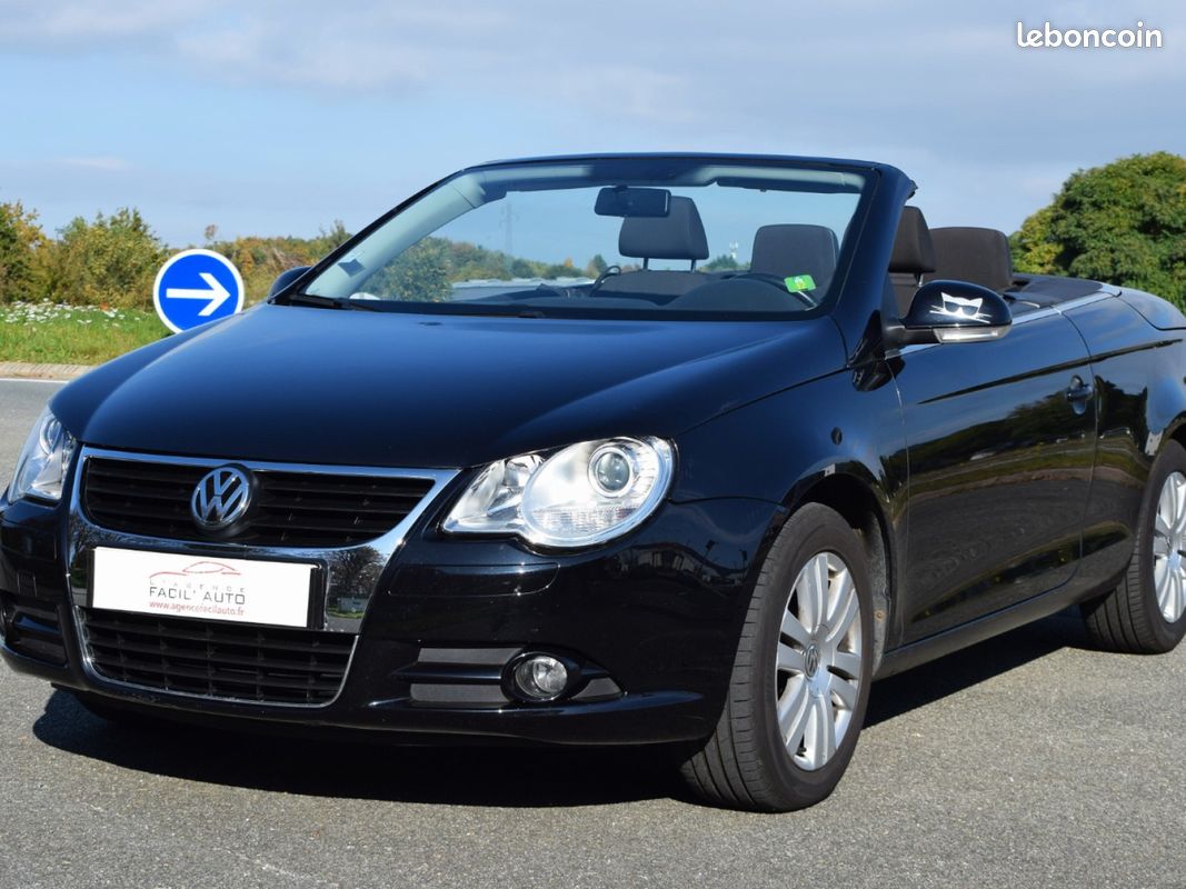 VOLKSWAGEN EOS SPORTLINE 2.0 TDI 140 CV BVM 6 / 1ere MAIN / SUIVI COMPLET (image 1)