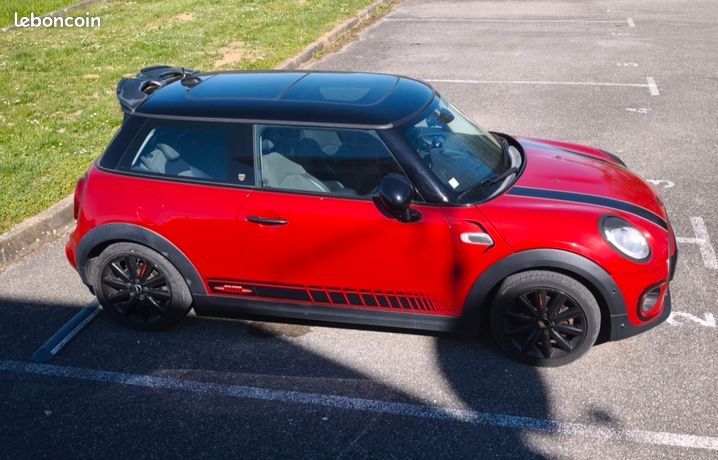 Geocoin Mini Cooper à Chenilles Rouge – RARE, Non Activé