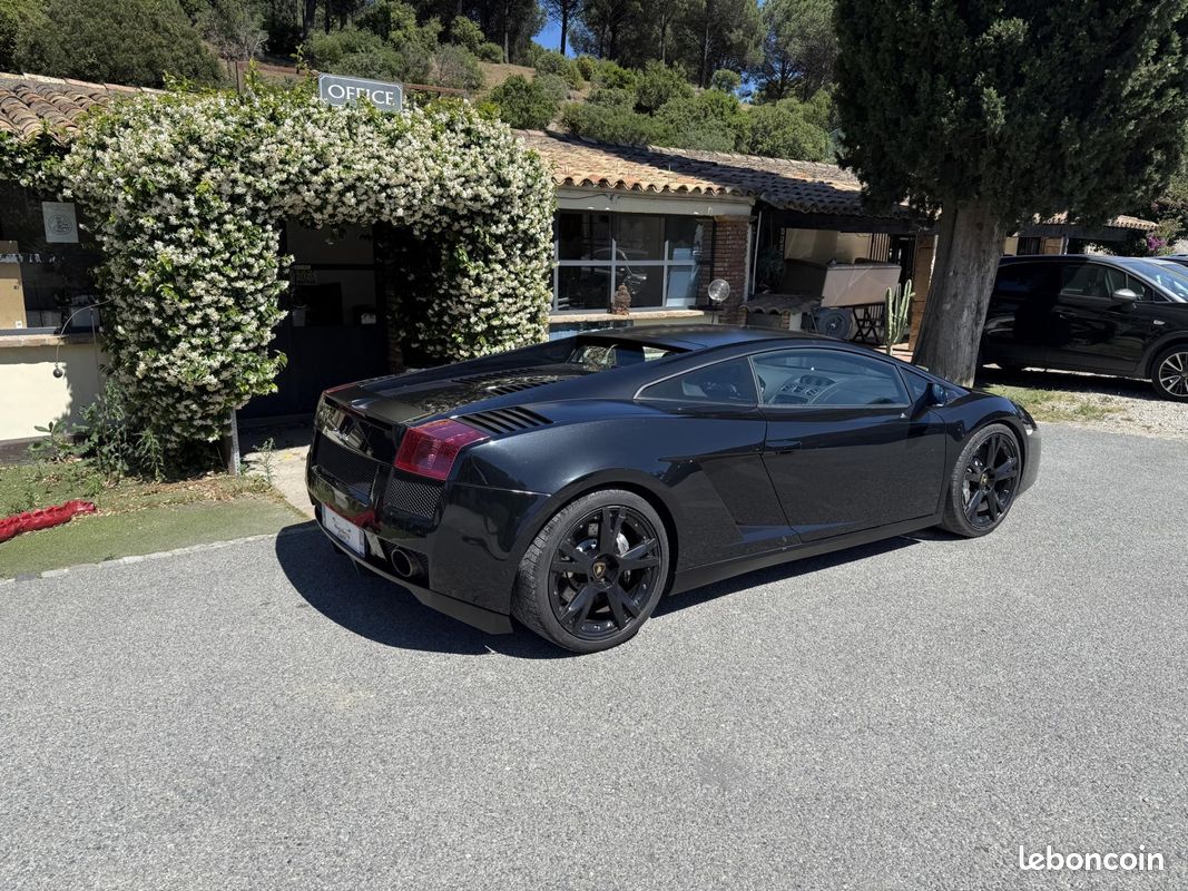 LAMBORGHINI GALLARDO 5.0 V10 - 520 - BV E-Gear COUPE Nera (image 6)