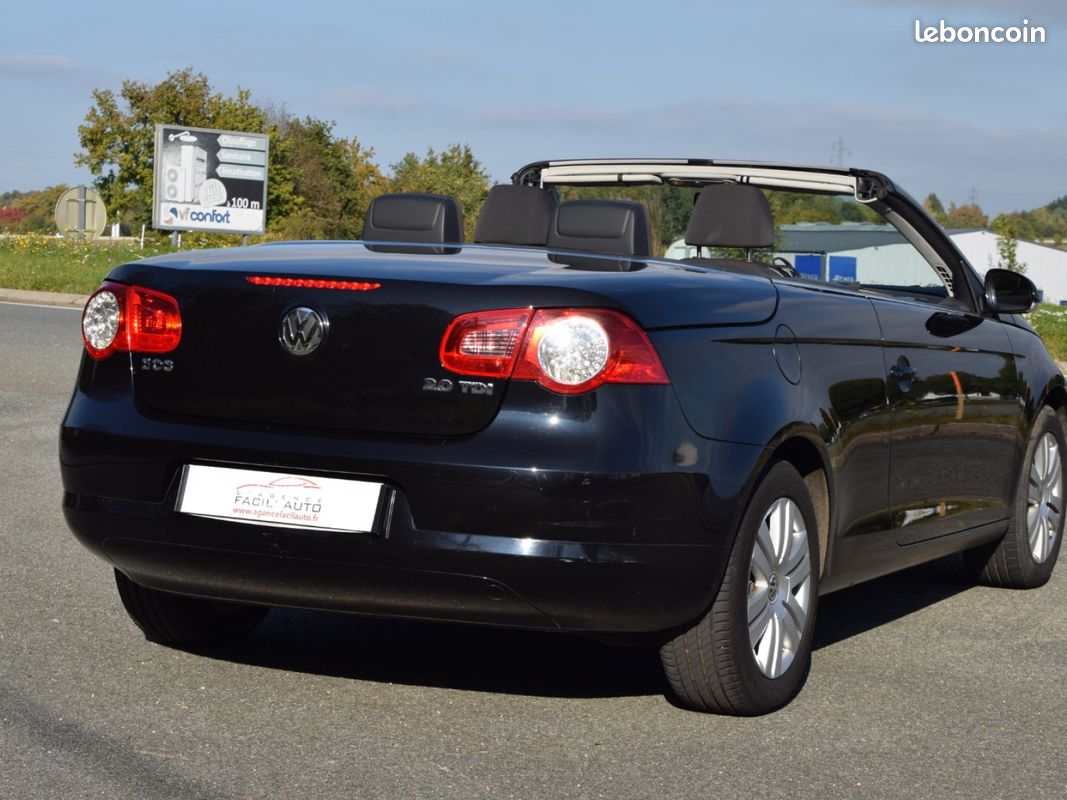 VOLKSWAGEN EOS SPORTLINE 2.0 TDI 140 CV BVM 6 / 1ere MAIN / SUIVI COMPLET (image 3)