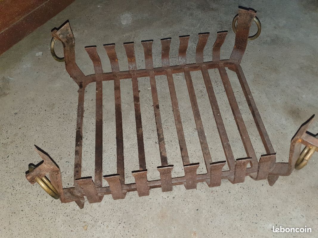 Grille pour foyer ouvert , pour pose les bûche (image 1)