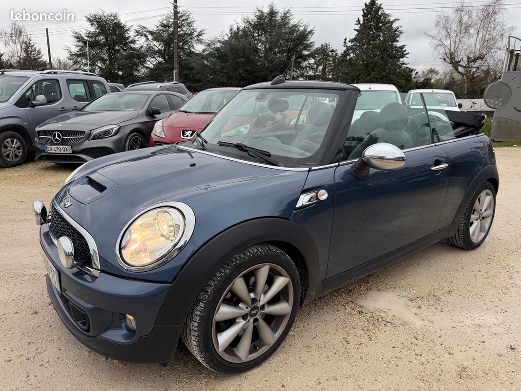 Mini Cooper S Cabriolet R57 184CV BVA 131 000km 2011 7990euros REVISER ...