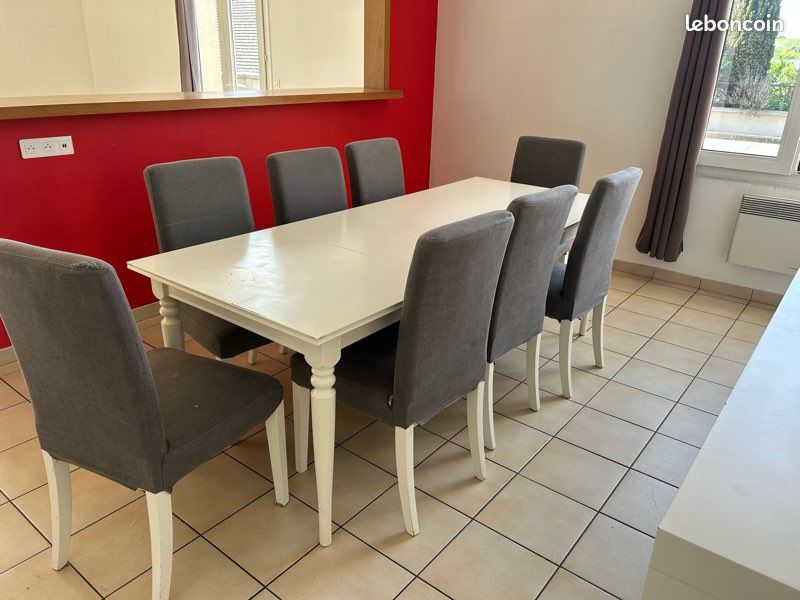 Ensemble salle à manger complet (table, chaises , buffet) (image 2)