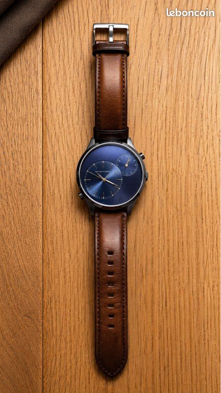 Montre Armani Exchange AX2162 – Dual Time – Cadran bleu – Cuir (image 1)
