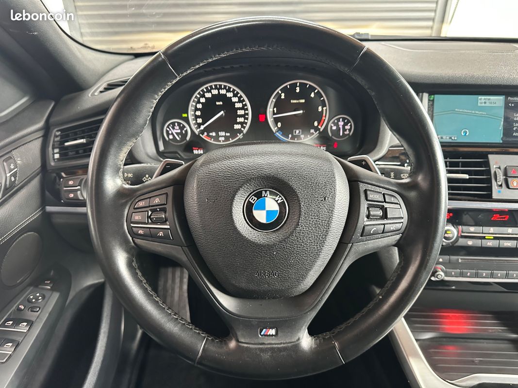 Bmw x4 3.0 d 260 x-line xdrive bva - toit ouvrant - affichage tete haute - origine france (image 18)