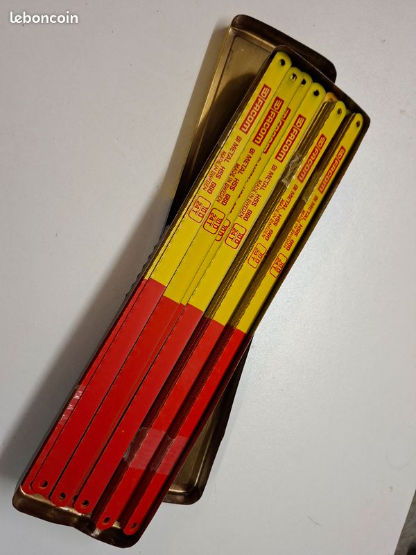 LOT 75 Lames de scie à métaux FACOM (image 1)