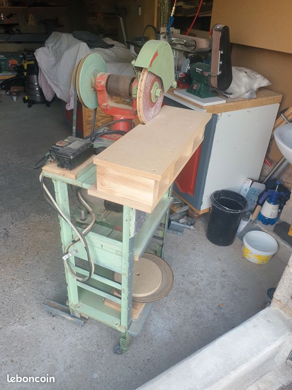 Ponceuse (multifonction) a bois et a fer 6 vitesses (image 7)