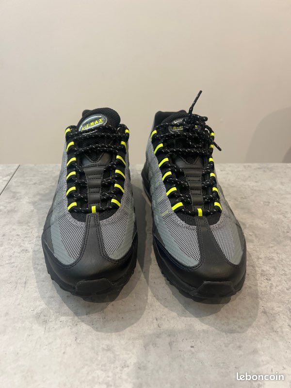 HOT Iron Grey Volt 95 Volt Nike Air Max 95 Ultra Iron Grey Volt