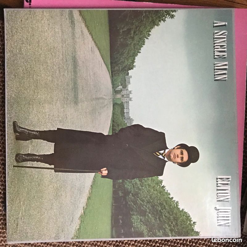 Vinyle Elton John « A single man » (image 1)