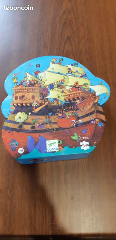 Puzzle djeco le bateau de Barberousse (image 1)