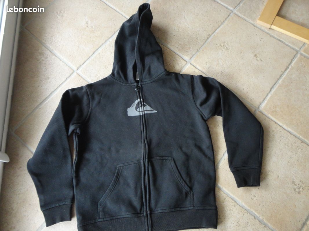 SSweat a capuche zippée QUIKSILVER 16ans tjk40 (image 1)