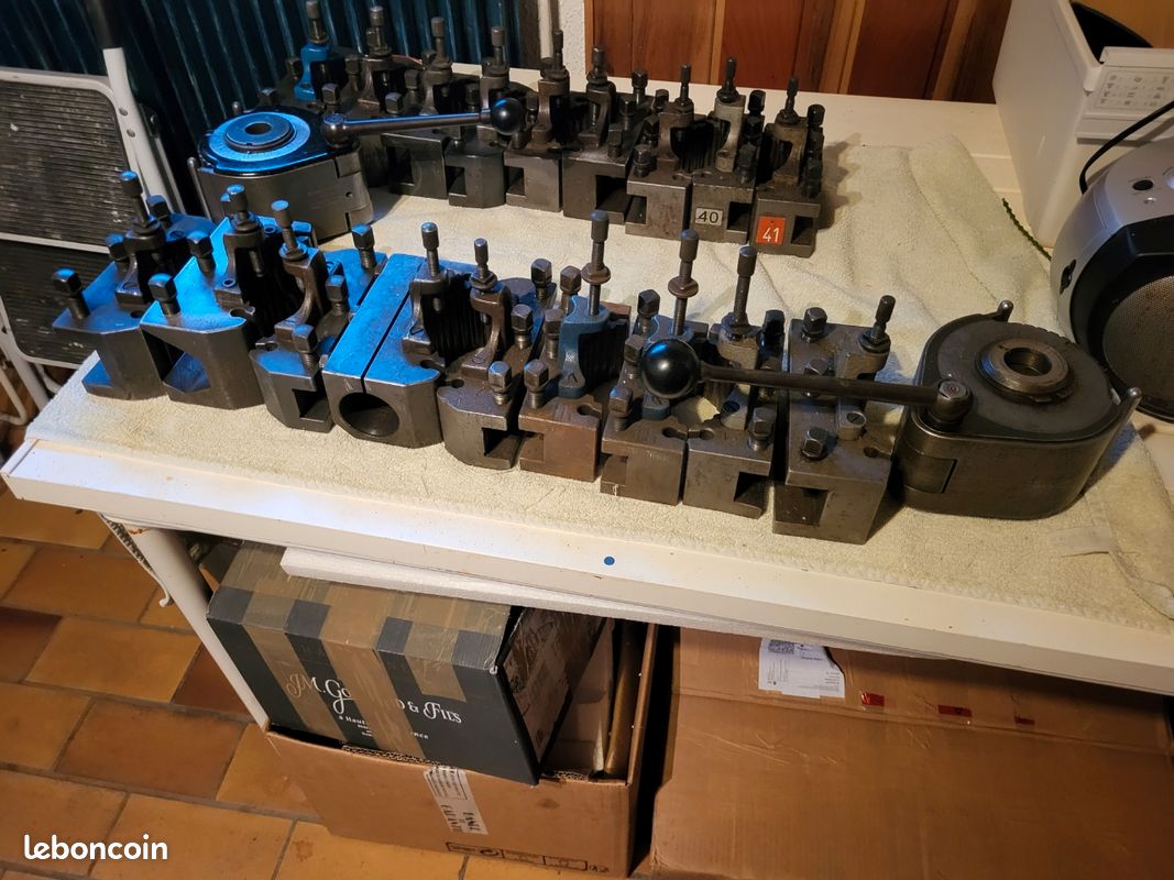 2 lot tourelle multifix typ C + 9 portes outils (image 1)