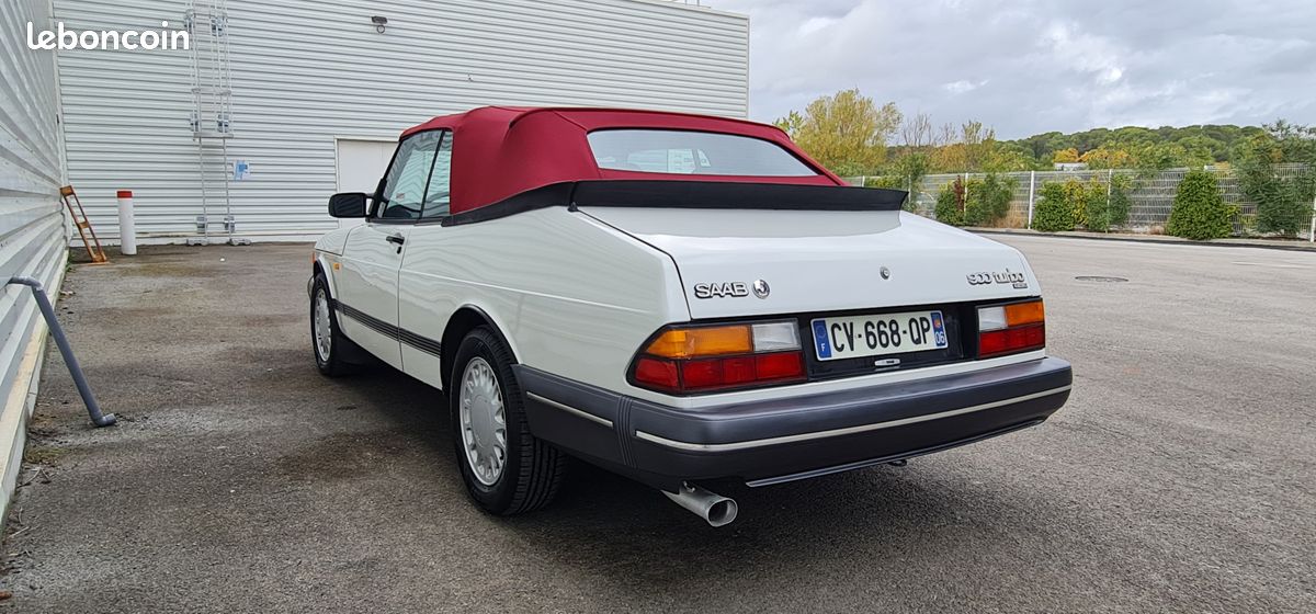 Rare Saab 900 turbo Cabriolet BVA avec 71 mkms (image 3)