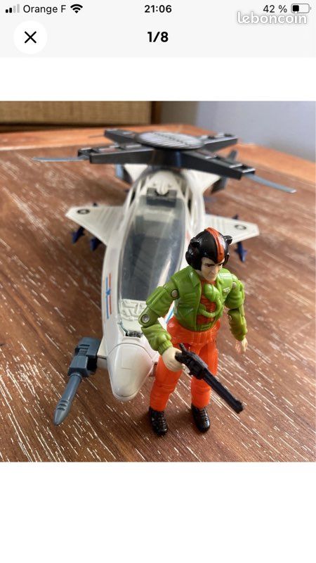 Gi joe skystrom très rare - Collection