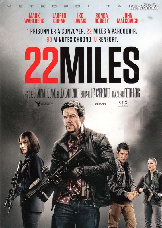 DVD 22 MILES + très bon état + (image 1)