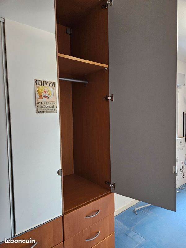 Dressing PAX complet 4 armoires L 200 x P 58 x H 236 cm (image 3)