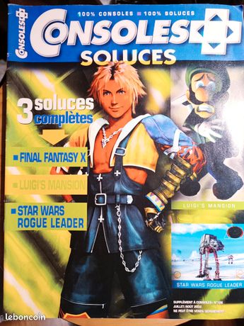 Consoles + Plus – Supplément N°126 – 3 Soluces Complètes – Magazine Français Bon état