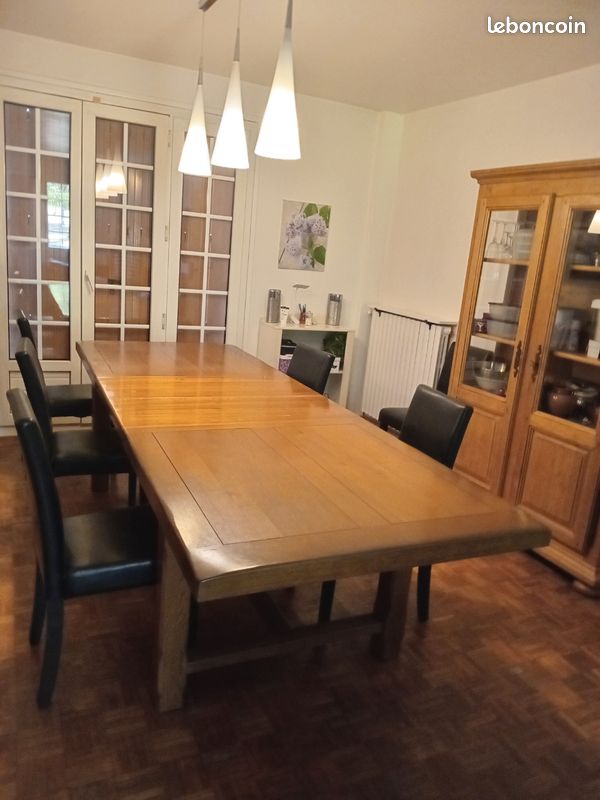 Vends mobiliers chêne salle a manger (image 7)