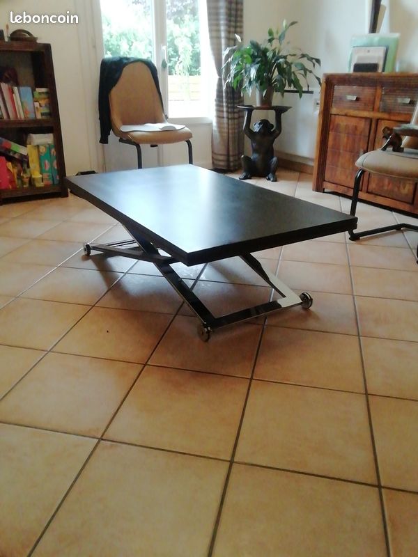 Table basse relevable et extensible (image 6)