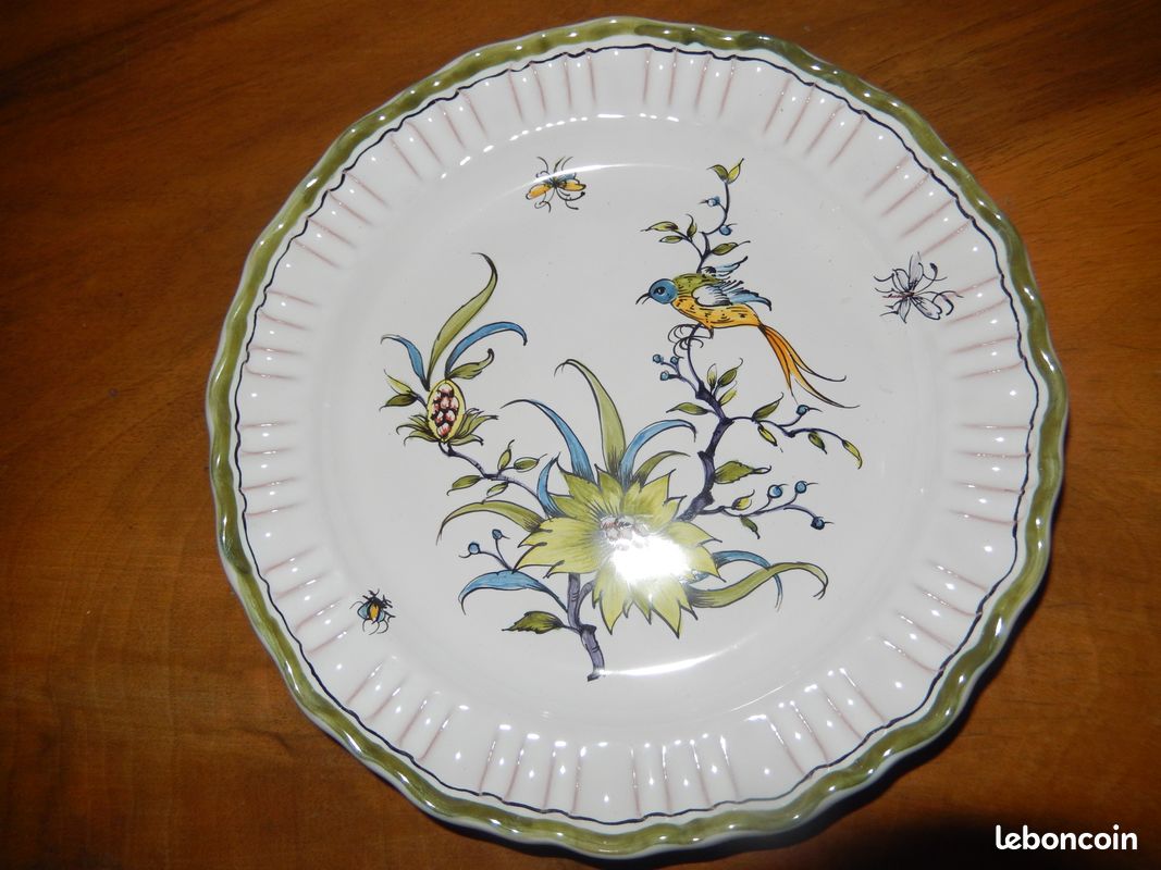 Assiettes au choix - Moustiers - Lalliers - Très bon état. Prix divers dans l'annonce (image 1)