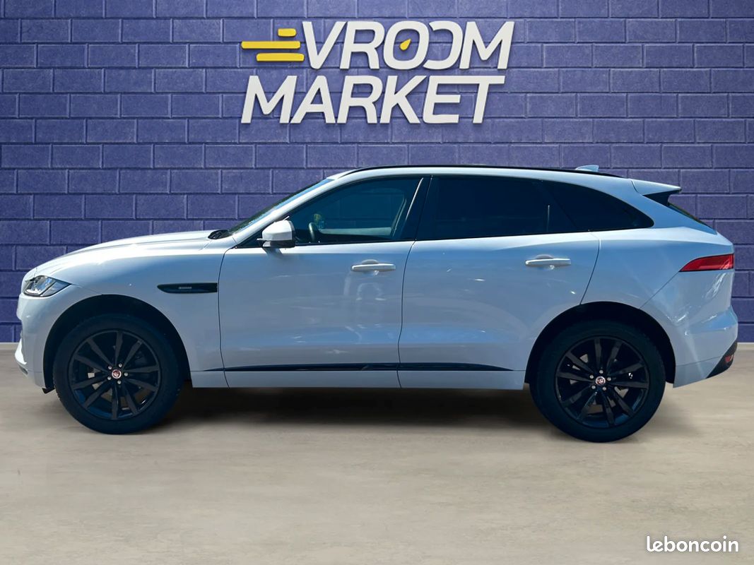 JAGUAR F-Pace 2.0 D 240ch R-Sport - 2018 - 95 000 km - Suivi complet - Attelage (image 1)