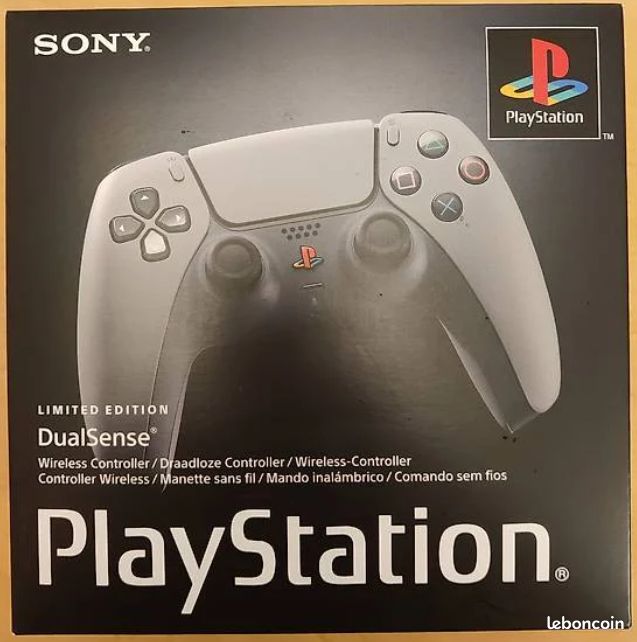 Manette PS5 DualSense Edition Limitée 30ème Anniversaire - Sony PlayStation - NEUVE