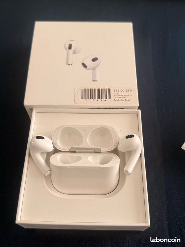 AirPods 3 Lightning avec facture (image 3)