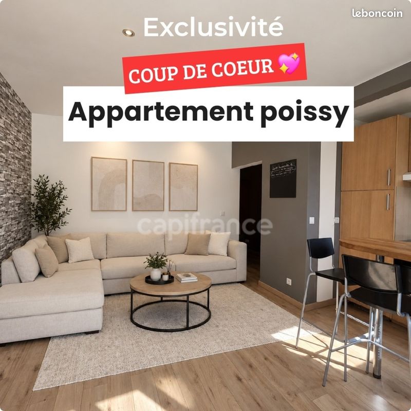 Appartement 2 pièces 34 m² · à Poissy · 34 m² · 165 000 €