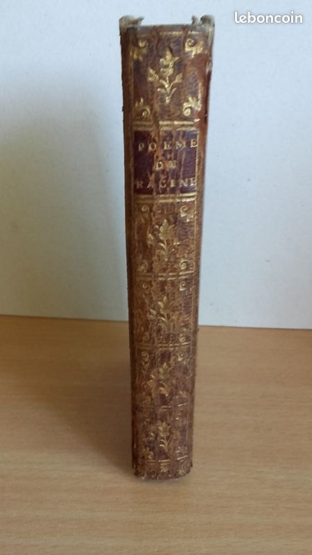 Livre ancien (1749) -La Religion, Poëme par Racine (image 4)