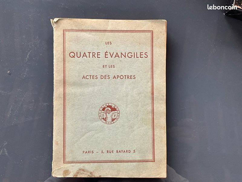 Les quatre évangiles et les actes des apôtres (image 1)
