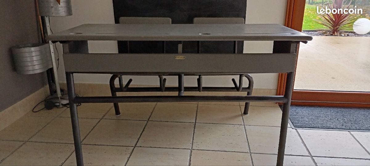 Bureau écoliers 2 places (image 5)