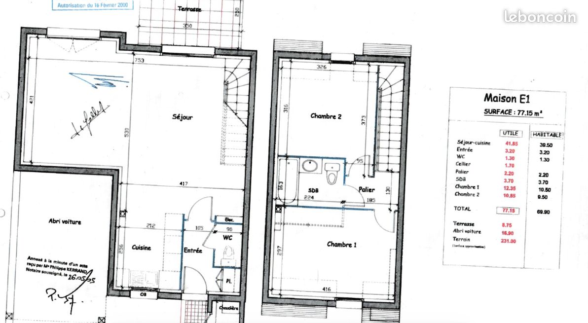Maison 3 pièces 69 m² · à Locminé · 69 m² · 700 €/mois